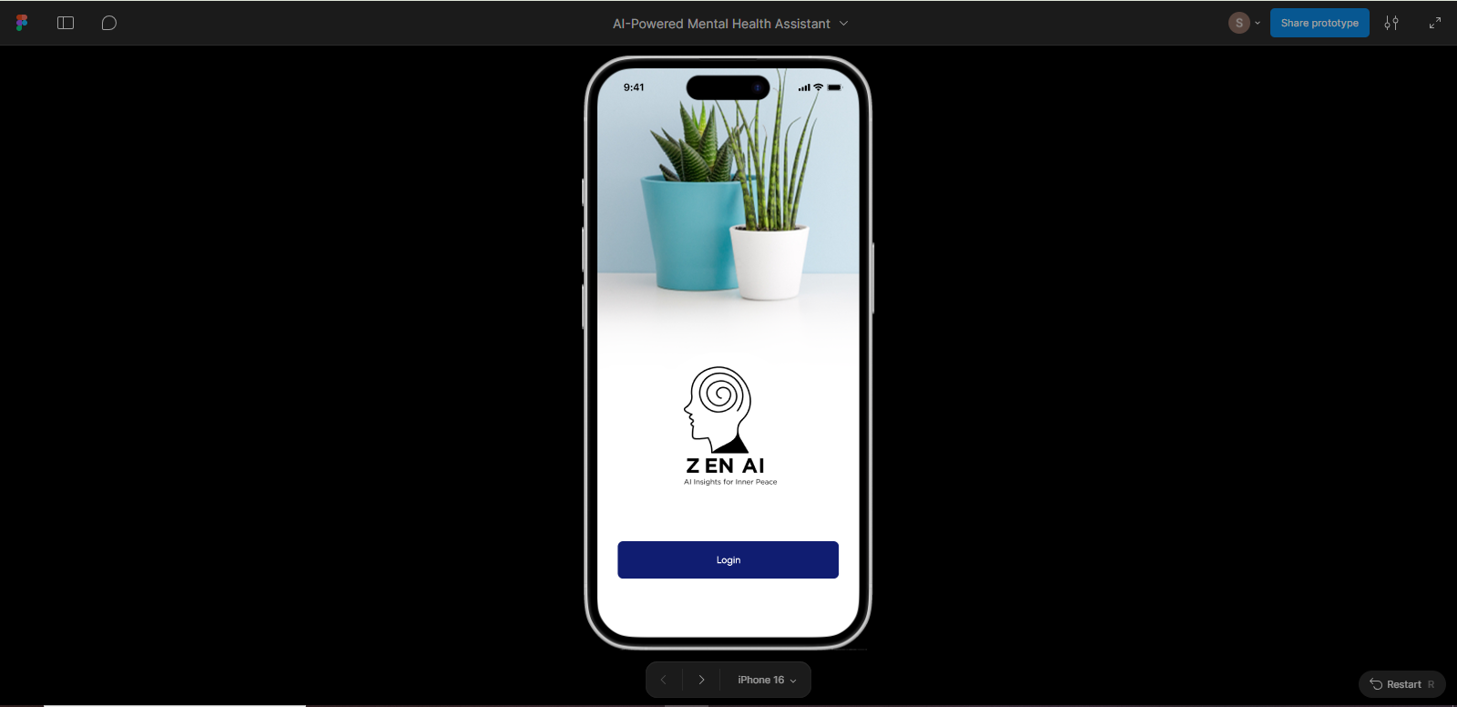 Screenshot of the Zen AI project